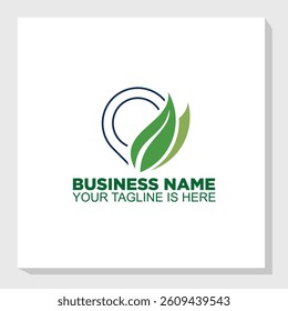 nature and point logo concept, spa and cosmetic logo inspiration, leaf icon design vector