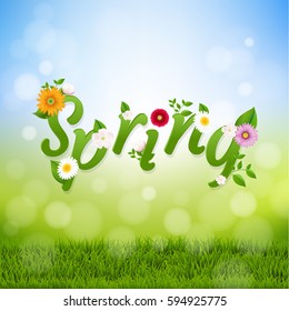 Nature Poster, Vector Illustration