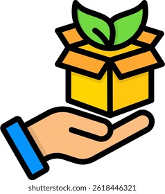 Nature Product Icon Lineal Color Vector Illustration