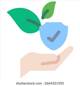 Naturschutz-Symbolelement für Design