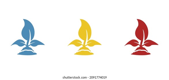 nature protection, plants important aspect of life vector illustration