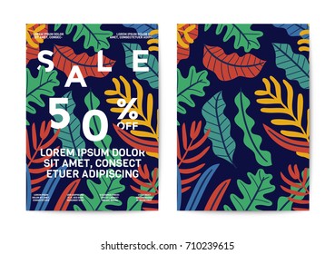 Nature Sale poster and flyer design