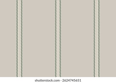 Nature seamless background pattern, american vertical fabric lines. Gamask texture textile vector stripe in pastel grey and pastel colors palette.