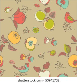 nature seamless pattern