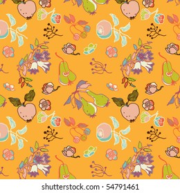 nature seamless pattern