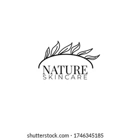 Nature Skincare Logo Template Vektor Logo Stock Vector (royalty Free 