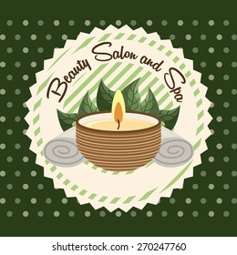 nature spa design, vector illustration eps10 graphic 