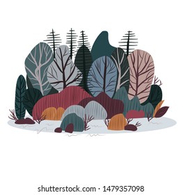 Nature spring vector design  illustration on white background 