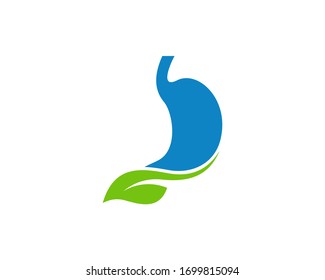 Nature Stomach logo vector template, Creative stomach logo design concepts
