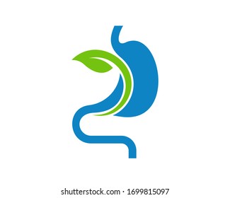 Nature Stomach logo vector template, Creative stomach logo design concepts