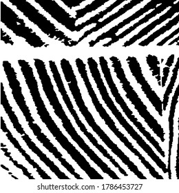 Fondo rayado de la naturaleza para su diseño. Tiras Arcuadas Rosas. Textura vectorial. Borde fondo con franjas en blanco y negro. Fondo negro y blanco áspero. Patrón ondulado monocromo.