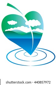 nature symbol and logo