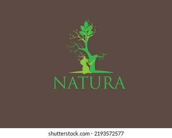 nature symbol logo vector image