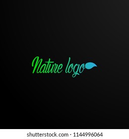 nature technology vector logo, symbol, sign, or mark for environment company