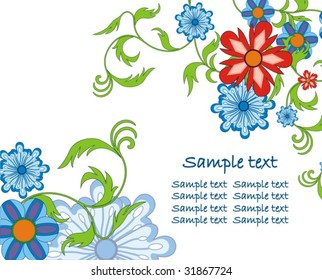 Nature theme background with place for your text
