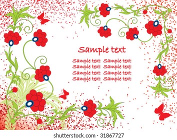 Nature theme background with place for your text