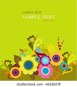 nature theme background with place for your text