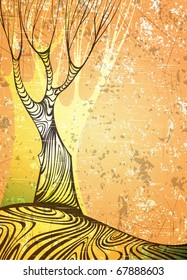 Nature theme vector background. Eps10