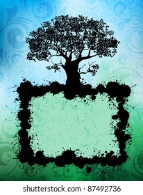 nature theme vector banner. eps10