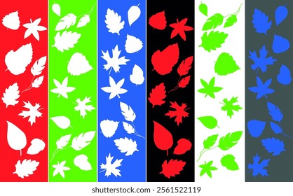 Nature Themed Textures In Vector