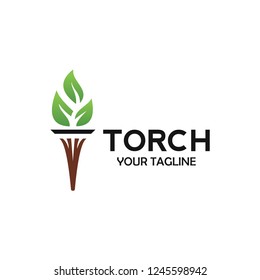 nature torch logo