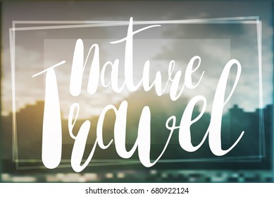 nature traveling mountain background,for advertising,blog,page,travel concept,vector illustration