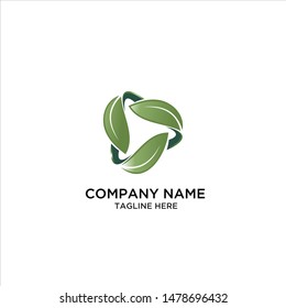 nature tree angle green logo