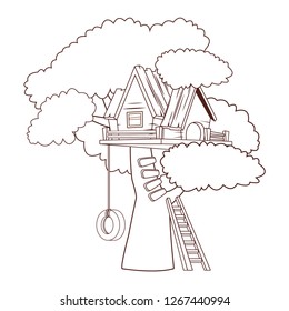 nature tree cartoon