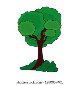 nature tree cartoon