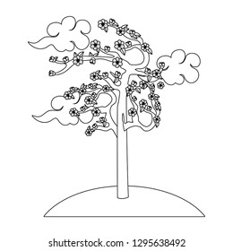 nature tree cartoon