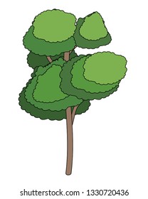 nature tree cartoon