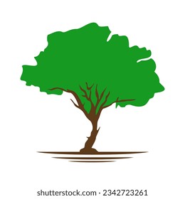 Nature tree illustration vector design