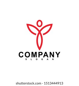 Nature, Tree leaf logo template, design concept. vector