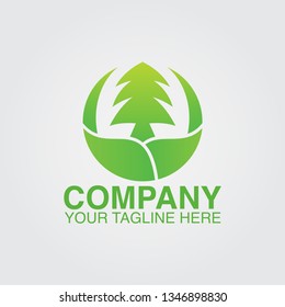 Nature, Tree Logo Template