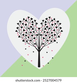Nature tree vector silhouette 9