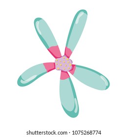 nature tropical flower with beautiful petals