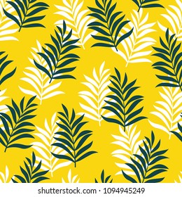 Nature and tropical seamless pattern. 