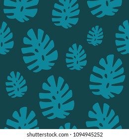 Nature and tropical seamless pattern. 