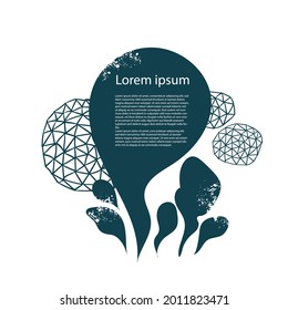 nature vector abstract design isolated