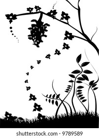 nature vector composition