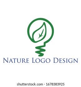 Nature vector design. nature care