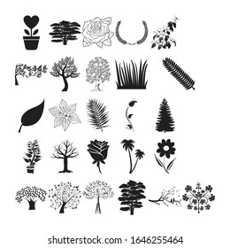 Nature vector design or tree vector design