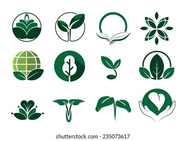 Nature vector graphic symbol