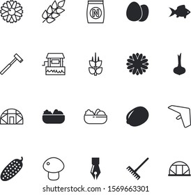 nature vector icon set such as: spica, carrot, pilot, para, beet, fruit, drinking, chemistry, pumpkin, village, wishing, eggplant, tear, hard, grass, edible, breakfast, sweet, sour, yellow, red