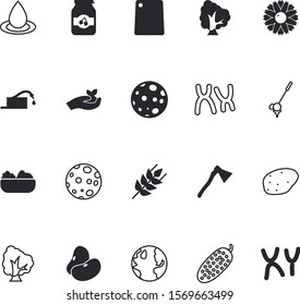 nature vector icon set such as: liquid, globe, breakfast, golfer, pizza, sport, land, pepper, world, stem, kidney, kitchen, development, global, flowers, traditional, autumn, container, silhouette