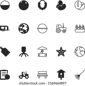 nature vector icon set such as: sprout, water, cafe, village, relaxation, viruses, continent, earth, street, fish, satellite, adventure, beauty, ocean, mollusk, grow, cannabis, bench, funny, basket