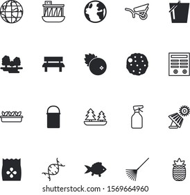 nature vector icon set such as: street, human, wild, attorney, animal, aquatic, yard, industrial, carry, biology, bbq, hydro, bench, cute, instrument, approval, windmill, berry, fishes, picnic, cook