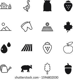 nature vector icon set such as: rye, liquid, hospital, log, exterior, medicine, box, america, photo, travel, flag, sport, canada, home, lamb, sheep, solid, bird, roof, fall, hill, image, scenery