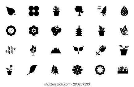 Nature Vector Icons 1