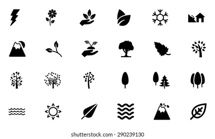 Nature Vector Icons 4